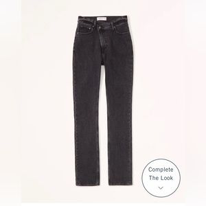 Ultra High Rise 90s Slim Straight Jean, BLACKUltra High Rise —seen on TikTok